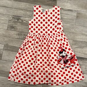 Disney Minnie Mouse Polka Dot Dress - Red and White